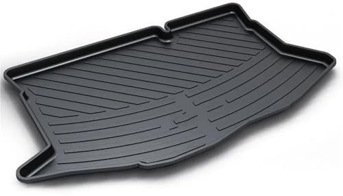 ZAPORA Diseño Antideslizante Alfombrilla para Maletero Coche Alfombrilla Maletero Carga Alfombrilla Antideslizante Forma Bandeja Accesorios para Ford para Fiesta Hatchback Mk7/7.5 2009-2017