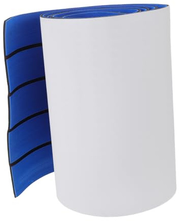 Yardwe Bootsbodenmatte Eva rutschfest Selbstklebend Weiche Bootsdeck Bodenbelagsplatte Wasserfeste Yachtmatte für Bootskabinen und Wohnmobile Sichere Anti Rutsch Matte für Nasse