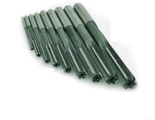 Machine Reaming Tool, 210mm Straight Shank HSS H7 Parallel Flute Reamer (7mm)