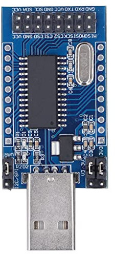 Mavaol USB zu UART I2C SPI Parallel Port Konverter Spannung CH341A Adapter für Mikrocontroller-Programmierung, Debugging, Ingenieure und Bastler