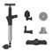 HomeNova Toilet Unblocker, Plunger Toilet Unblocker with Real-Time Barometer and 4 Replaceable Drain Heads, Toilet Unblocker Heavy Duty for Bathroom, Kitchen, Toilet, Shower and Clogged Pipe
