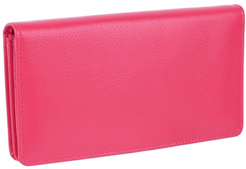 Golunski Leather Ladies Matinee Purse/Wallet RFID Protected - Pink