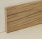 Hobby Legno - Battiscopa Rivestito In Legno Di Rovere Spazzolato Non Verniciato mm. 82X13X2400 (Prezzo Per ml. 4, 80)