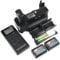 DSTE VG-A6500 Pro Battery Grip Built in 2.4G wireless control Shooting Vertical-shooting Function Compatible with Sony A6500 Mirroless Camera with 2pcs NP-FW50 Battery