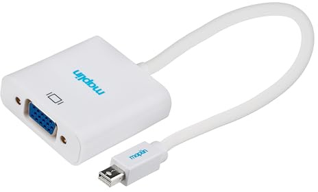 Maplin Mini DisplayPort to VGA Female Adapter 0.23m White