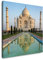 EAUZONE GmbH Indien Taj Mahal 60x60cm Wandbild auf Leinwand, Kunstdruck Moderne Bilder