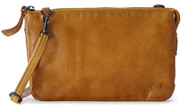 Bear Design Cow Lavato Schoudertas Ochre