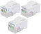 3pcs CAT.5E Keystone Jack RJ45 Information Module Computer Networks Information Connector Socket Adapter for Networks Engineering Integrated Wiring