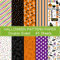 ASTARON 45 Blatt Halloween Muster Papier Set 8,2 x 11 Zoll Dekorpapier für Papier Basteldekoration, 10 Arten