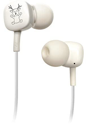 SBS Kopfhörer mit Kabel 3,5 mm, universell, integriertes Mikrofon, Anrufannahme-/Beendetasten, 100% recycelbares und wiederverwendbares Marmeladenglas