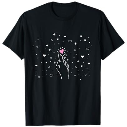 K-Pop, Herren, Damen , Kurzarm , Südkorea Korean Asiatisch Kpop T-Shirt