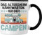 Trendation - Wohnwagen Camper Tasse Geschenke Wohnmobil für Männer Campingwagen Geschenkidee Zubehör Camping Opa Oma Rentner Lustig Grafik Altersheim kann warten (Schwarz)