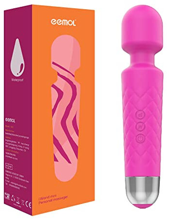 EEMOL massagestab vibrator spielzeug, leise vibrator massager，geschenk für frauen Wasserdicht sex toys, sexspielzeug für paare extrem sex(rosa)