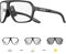 KAPVOE Fahrradbrille Selbsttönend Sportbrille MTB Brille Klar Radbrille Rennrad Sonnenbrille Radsport Laufen Golf Fahrerbrille Baseball Herren Damen