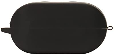 GIOPUEY Hülle Kompatibel mit JLab Audio Go Air True, Silikon Stoßfeste Schutzhülle, Ultradünn Case Cover, Kein Geruch, Hülle Silikon - Schwarz