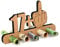 Giftota - Originelle Lustig 18. Geburtstag Geldgeschenk Holz - 17 + 1 - Geschenk zum 18.Geburtstag - Geburtstag Jubiläum - Geschenke aus Holz - Geschenke für Freunde, Familie