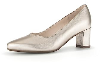Gabor Damen Klassische Pumps, Frauen Absatzschuhe,Moderate Mehrweite (G),Businessschuhe,Office,elegant,high Heels,Heels,Puder,40 EU / 6.5 UK