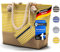 furora HOLIDAY Strandtasche XL - mit Reißverschluss & 2x Innentaschen (für nasse Badekleidung & Wertsachen) bequemer Griff, leicht, groß, wasserabweisend | Badetasche Damen & Herren
