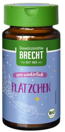 Brecht Gewürzmischung Plätzchen, Glas, 32g (2)