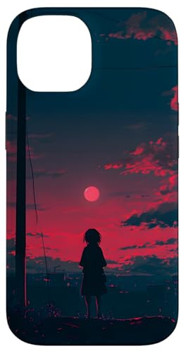 Anime Lofi Manga-Kunst Hülle für iPhone 14