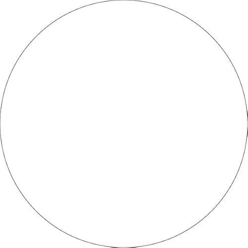 5000 Dunilin®-Untersetzer rund Ø 9 cm Weiß, 5000