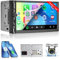 [Wireless] Autoradio 2 Din con Carplay Senza fili e Android Auto, Touch Screen da 7 Pollici Stereo Auto con Mirror Link EQ Bluetooth FM Radio SWC AUX USB + Telecamera Posteriore