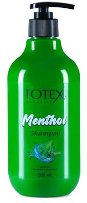 Totex Premium Menthol Hair Shampoo | Unisex Hair Care For Fresh Scalps Smooth Silky 500ml