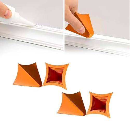 Outil de Lissage et Couture En Silicone - Applicateur de Calfeutrage Réutilisable pour Dissolvant Mastic (4)