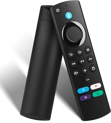 Replacement Voice Remote Control Applicable for Fire AMZ Smart TVs Stick (2nd/3rd Gen),TVs Cube(1st/2nd/3rd Gen),TVs Stick(4K/4K Max/Lite),Smart TVs(3rd Gen)