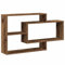 vidaXL Étagère Murale Vieux Bois 104x20x58,5 cm Bois d'ingénierie, étagère Flottante, étagère Murale d'exposition, Panneau d'étagère, étagère Murale