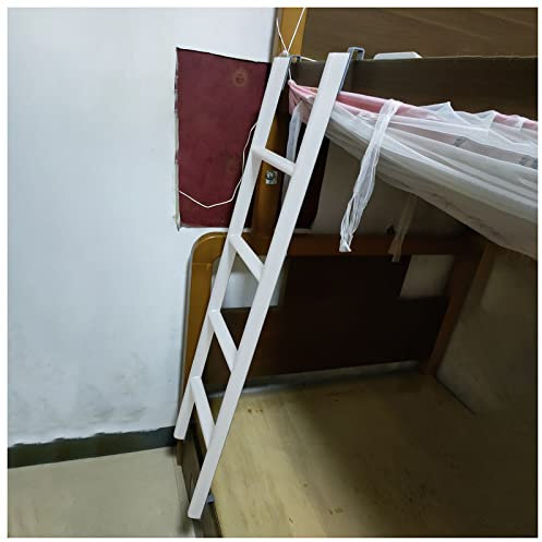 Échelle de lit superposé en métal pour camping-car, remorque, école, dortoir, blanc, gris, noir, 1,3 m de haut