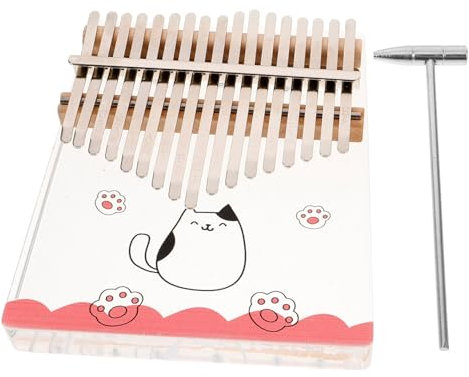 Totority Acryl Kalimba Tasten Daumenklavier Transparentes Fingerpiano Mit Tönen Für Erwachsene Und Anfänger Einfach Zu Spielen Perfektes Instrument Für Musikliebhaber