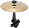 Platillo de Choque de Automóviles, Mini Platillo de Choque de Tambor de Aire, Tipo deClip para Amantes de la Música, Hacer que su Conducción Sea Más Divertida (GOLD)