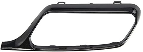 Prasco - ME0451274 - Mercedes - E Class (W212) - Mod. 05/13-01/16 - Zierleiste Links Stosstange Hinten-Schwarz-Lackiert Mod. E63 Amg
