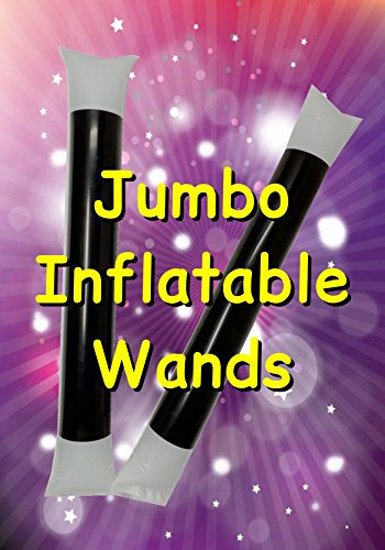 Magic2U Jumbo aufblasbare Zauberstäbe