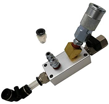 Compressed Air Oultlet, Compressed Manifold Kit, Air Compressor Accessories for 3/8 OD Nylon Tube System