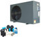 well2wellness Full-Inverter Pool Mida.Quick 4 Pompe à Chaleur - Chauffage de píscine 3,5 KW + Bypass Set Basic