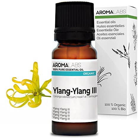 Aroma Labs - Ylang Ylang Iii BIO - Olio Essenziale Chemiotipizato e Certificato AB - 10 mL