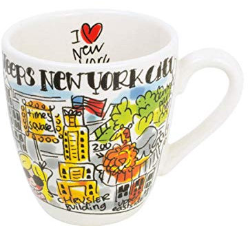 Blond Amsterdam Mini-Tasse New York 0,2L City Collection mit urbanem Design, spülmaschinenfest