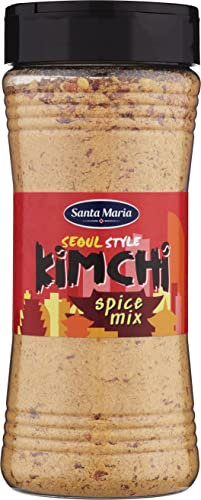 Santa Maria - Especias Kimchi, Mezcla de especias, Condimento sabor Kimchi, Sazonador Kimchi, Sabor Salado y Picante - 315g