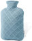 FORICOM Hot Water Bottle with Cover - Hot Water Bag, 1.6L PVC BPA-Free and Odorless for Pain Relief and Ease Aches
