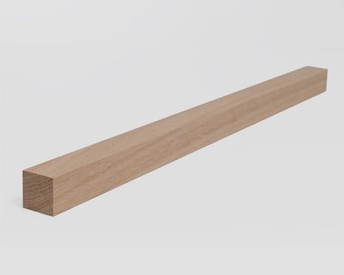 Holzleiste - Eiche gehobelt - 20 x 20 x 350-1000mm (20 x 20 x 700mm)