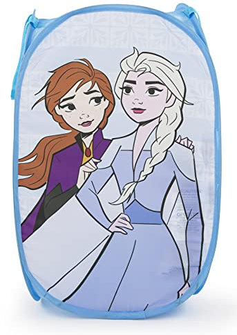 Disney Frozen Spirit of Adventure - Cesto portabiancheria pop-up da 80 l, per vestiti o giocattoli