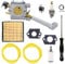 NIMTEK RY08420A Carburetor with Air Filter for Ryobi BP42 RY08420 Backpack Blower Engines Replaces 308054079 308054093 Walbro WT-1086