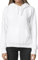 Smith & Solo Hoodie Damen – Kapuzenpullover Frauen Baumwolle Long, mit Kapuze Pullover Sweatshirt Rundhals, Slim Fit Freizeit Sport Langarmshirt, Hoodies Training - Pulli Streetwear Weis XL