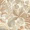 Eden Leaf Floral Natural Cream Wallpaper Sample Flower Nature Botanical Jungle