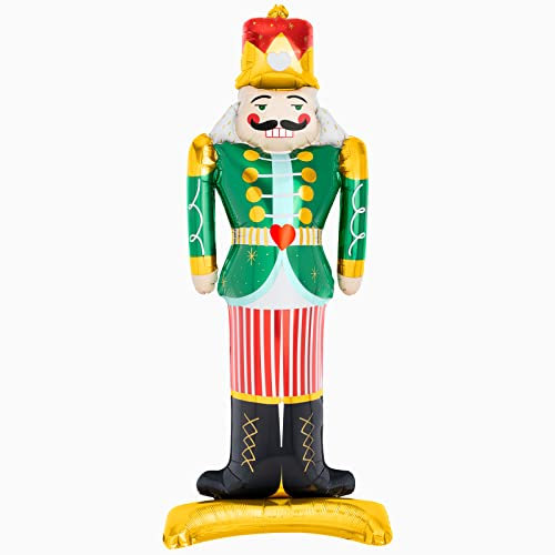 Weihnachtsdekoration, Luftballons, Vorhänge, Markierungen (Ballon Nussknacker)