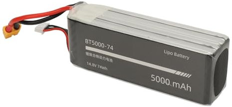 Jauarta Batterie Lipo 4S 14,8 V 5000 mAh Li-ion polymère Flywing FW450 V3 RC hélicoptère à distance