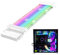 PRIMUZ 265mm RGB PSU Cables, 24 Pin Sleeved Cable Extension Kit, ARGB Extension Cable for PC Modification and Gaming Setup Enhancement