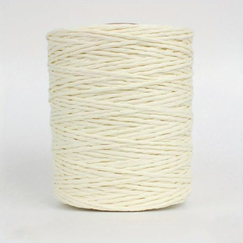 1 Rolle umweltfreundliches Raffia-Garn, Strohgarn, zum Selbermachen, Häkeln, Stricken, Sommer-Sonnenhut, Tasche und Kunsthandwerk, DIY-Nähen